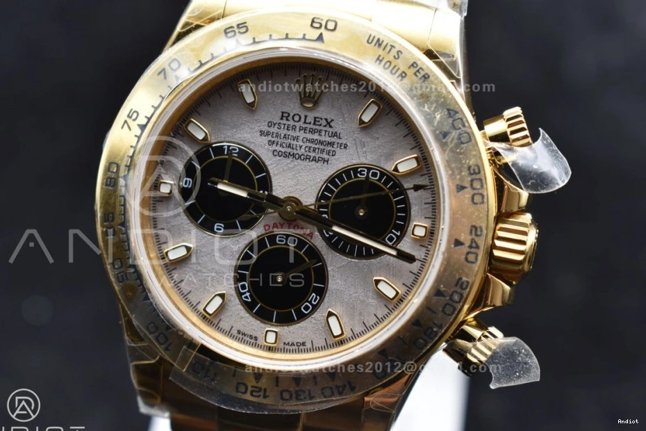 Bracelet QF 1:1 SH4130 RG Daytona V3 Edition on 116505 Dial Weight) (Gain Best Meteorite 1117